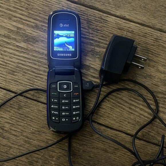 Samsung SGH A107 - Gray & Black Cellular Phone AT&T - Picture 5 of 7